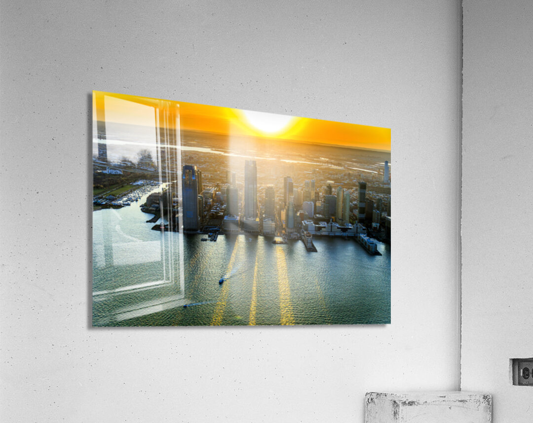 New Jersey Sunset Acrylic Print