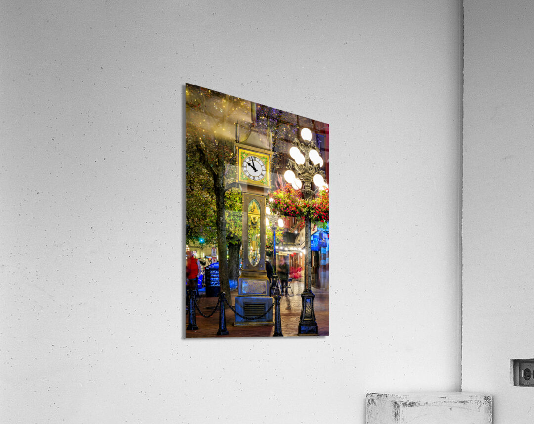 Vancouver Steam Clock Acrylic Print