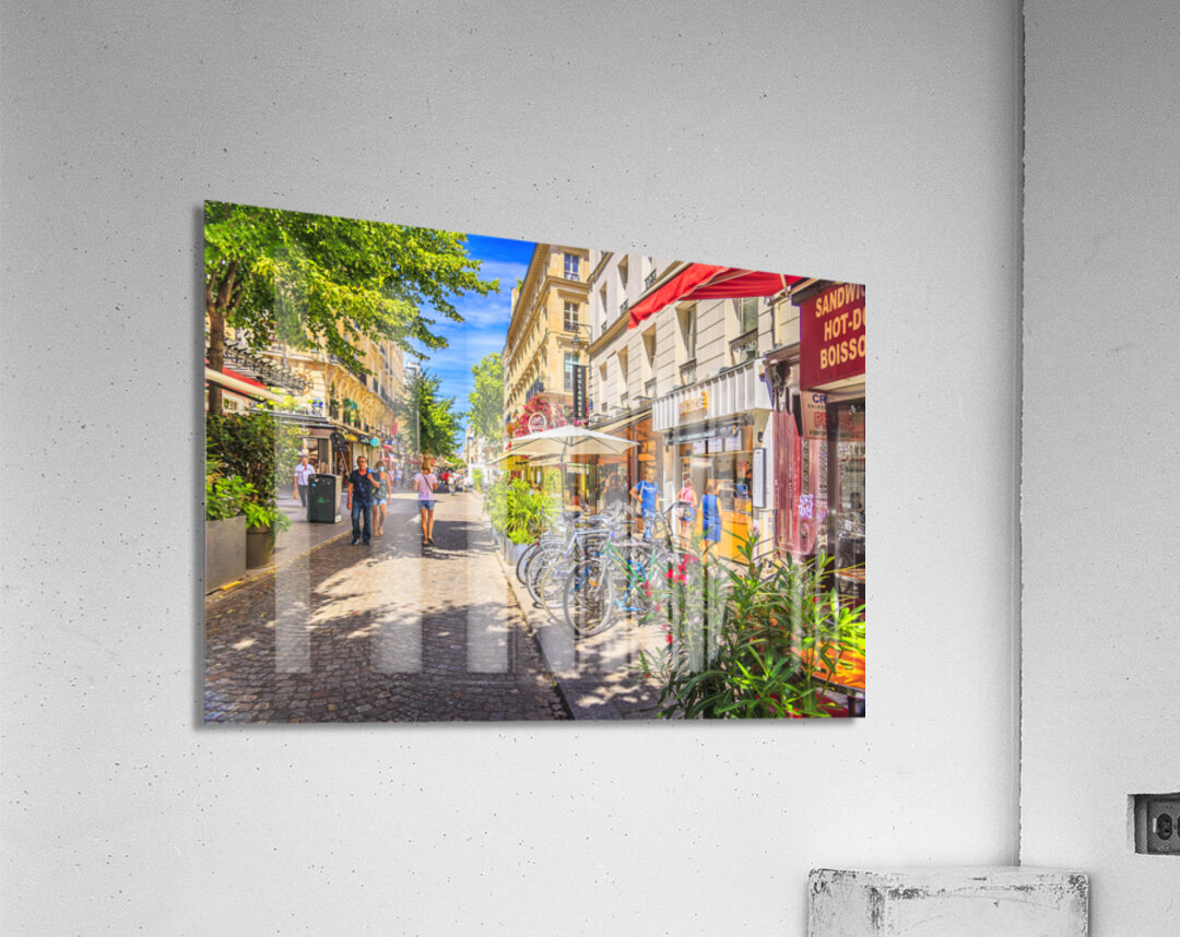 Paris Street Acrylic Print