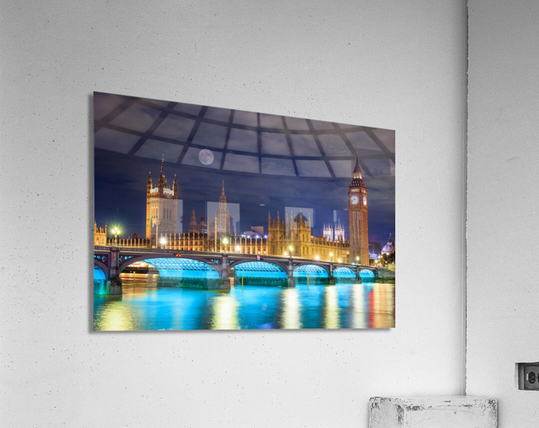 London Westminster Palace Acrylic Print