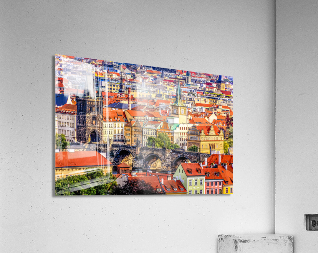 Prague Charles Bridge Acrylic Print
