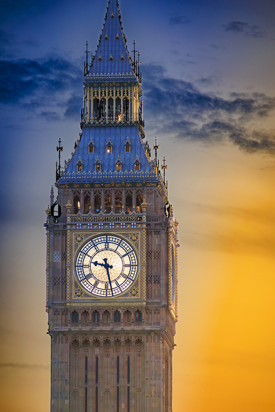 London BigBen Print