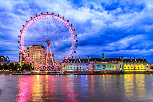 London Eye Print