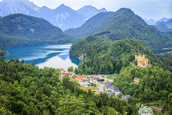 Munich HOHENSCHWANGAU Castle Print
