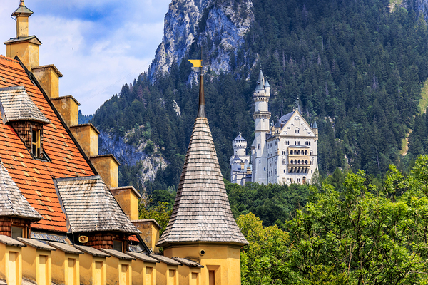 Munich Neuschwanstein Castle Print