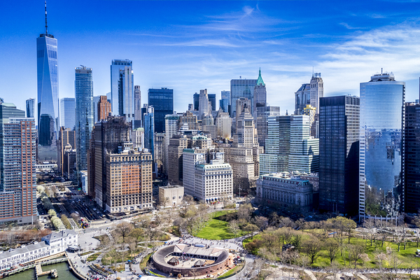 New York Battery Park Print