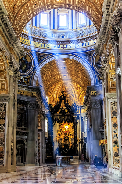 Rome ST Peters Basilical Print