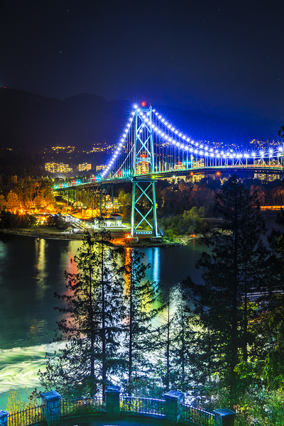 Vancouver Lion Bridge Print