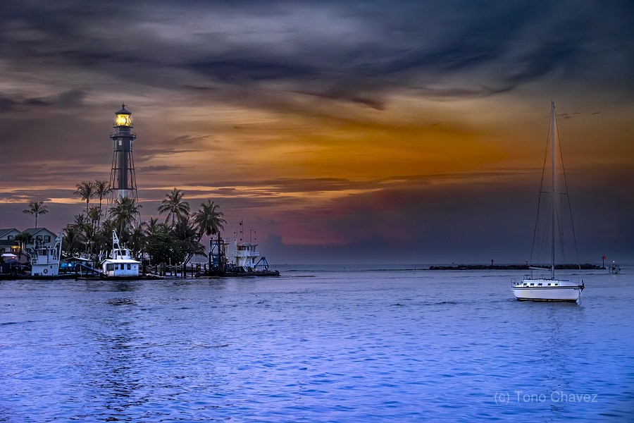 Deerfield Lighthouse  Print