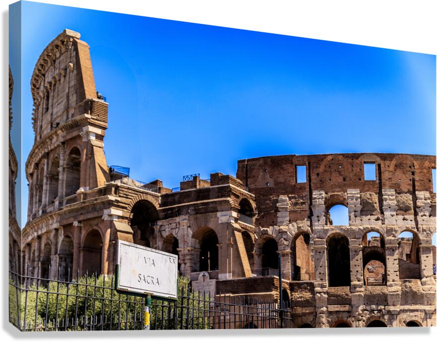 Rome Colosseum Canvas Print