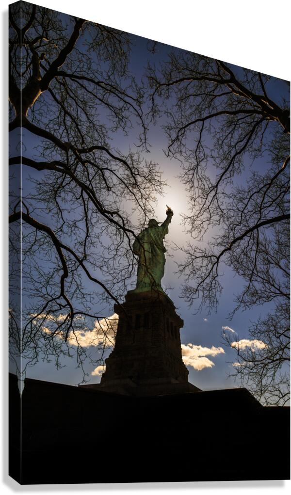 New York Statue of Liberty Canvas Print