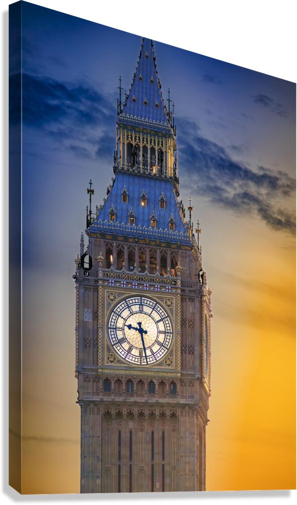 London BigBen Canvas Print
