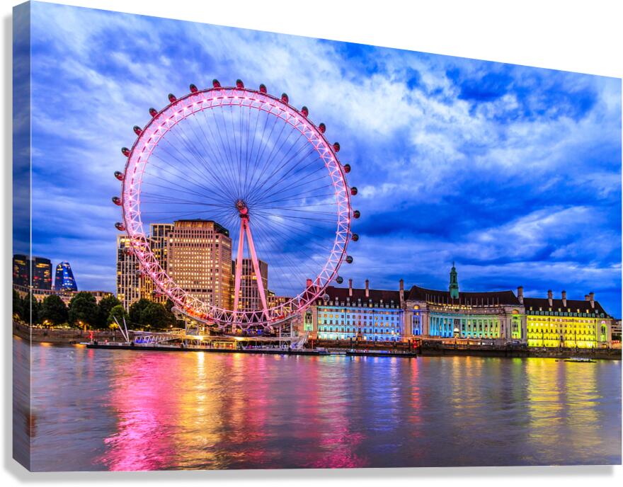 London Eye Canvas Print