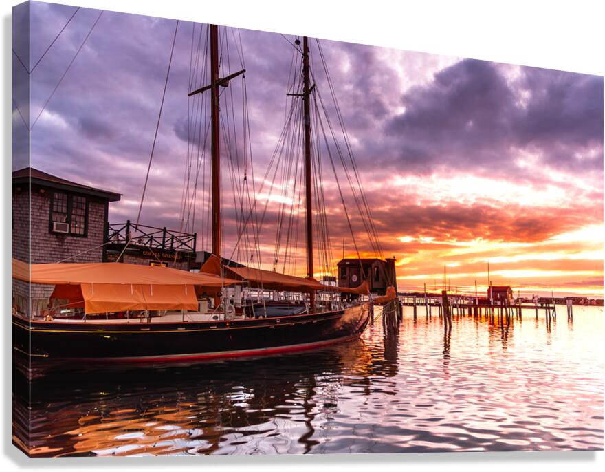 Boston Harbor Canvas Print