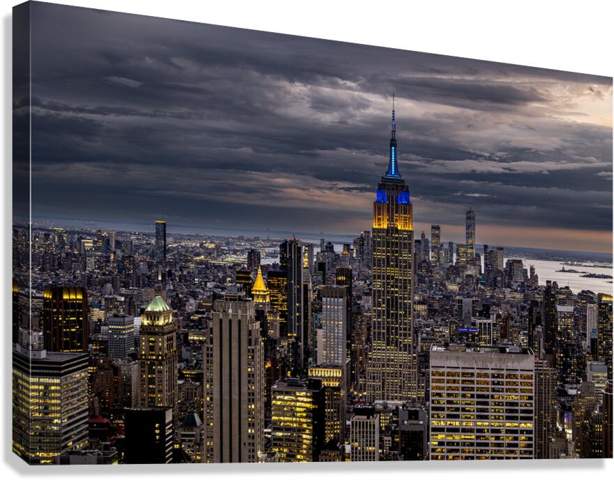 New York Empie State Bld Canvas Print