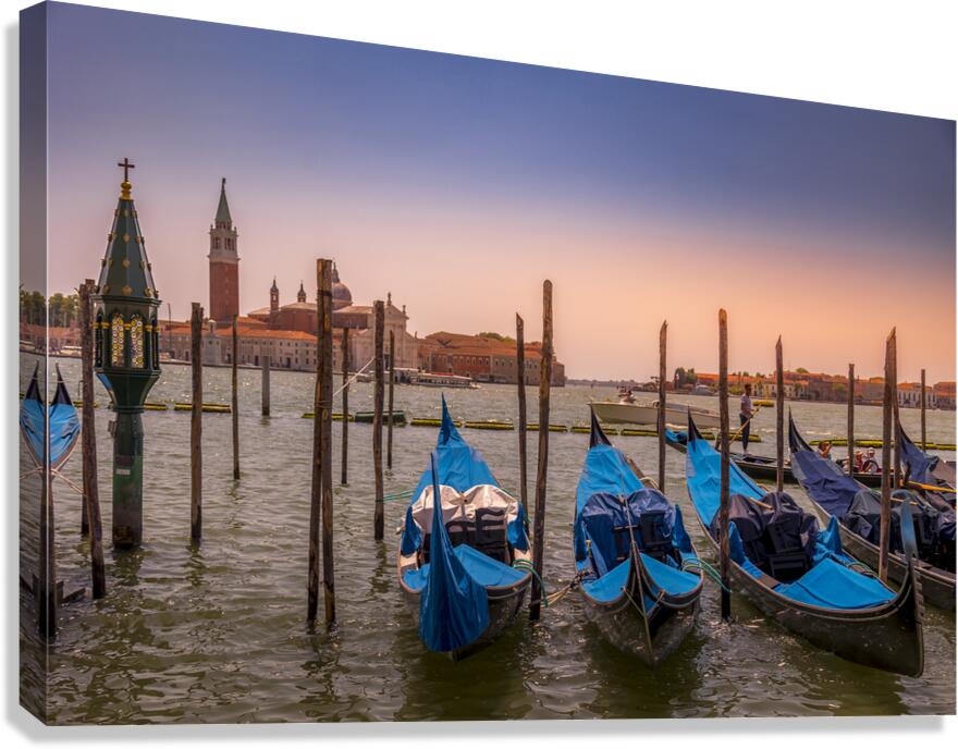 Venice Gondola Canvas Print