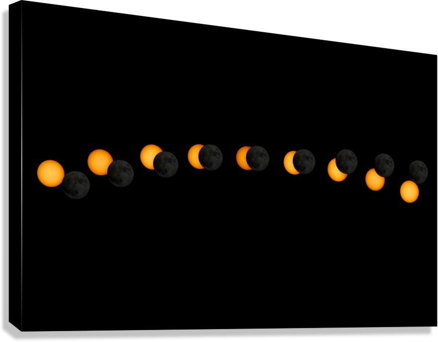 Eclipse_2024 Canvas Print