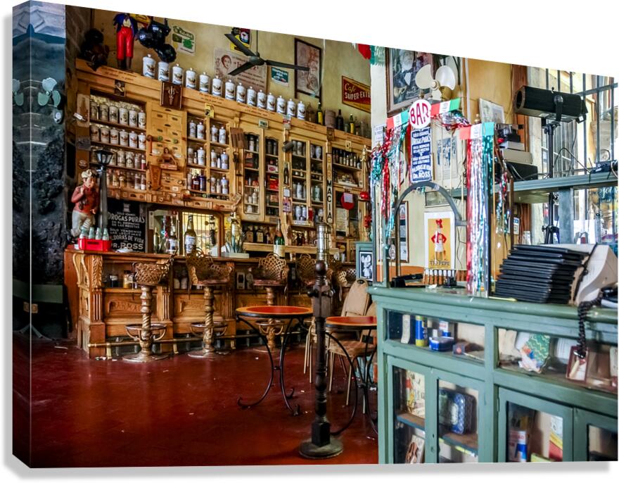 Queretaro Cantina Canvas Print