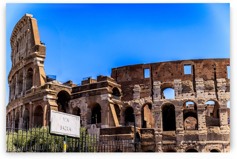Rome Colosseum by Tono Chavez