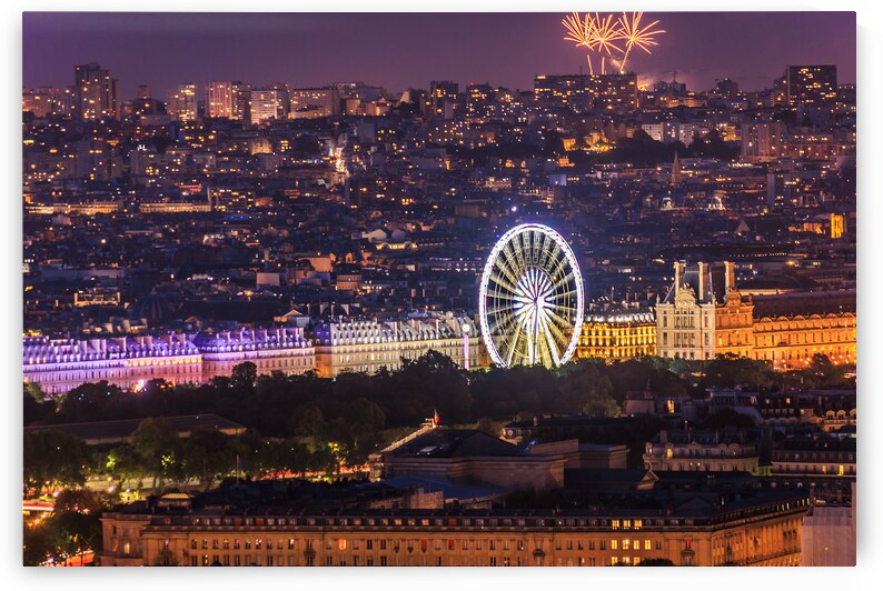 Paris at Night by Tono Chavez
