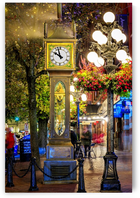 Vancouver Steam Clock by Tono Chavez