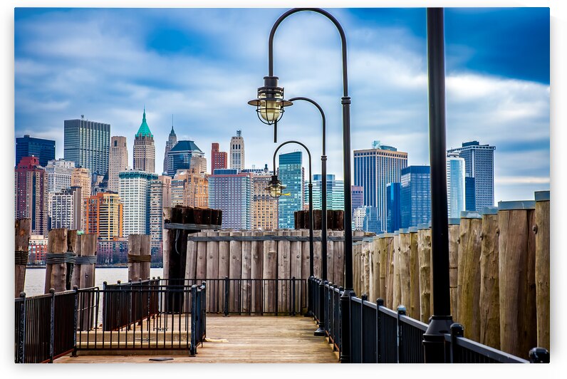 New York Pier by Tono Chavez