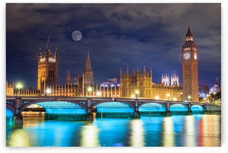 London Westminster Palace by Tono Chavez