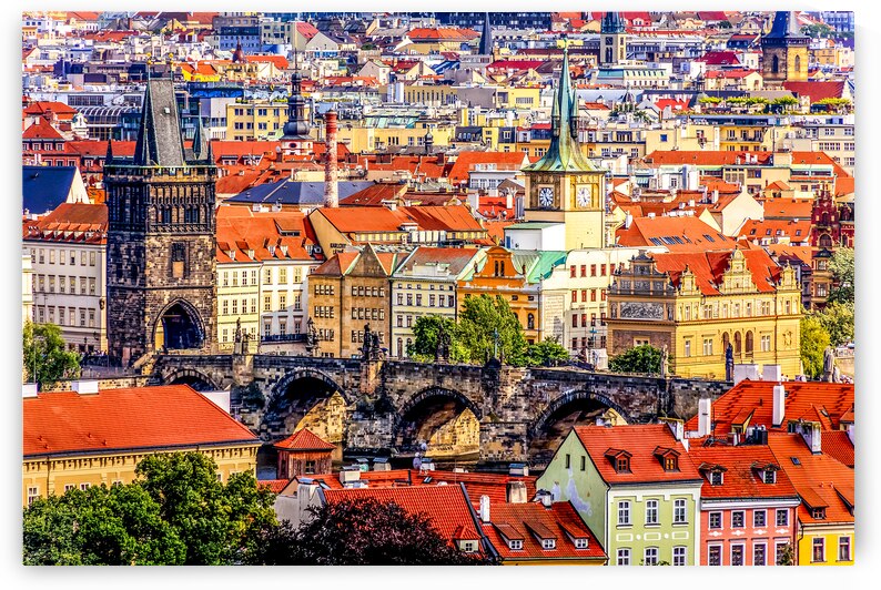 Prague Charles Bridge by Tono Chavez