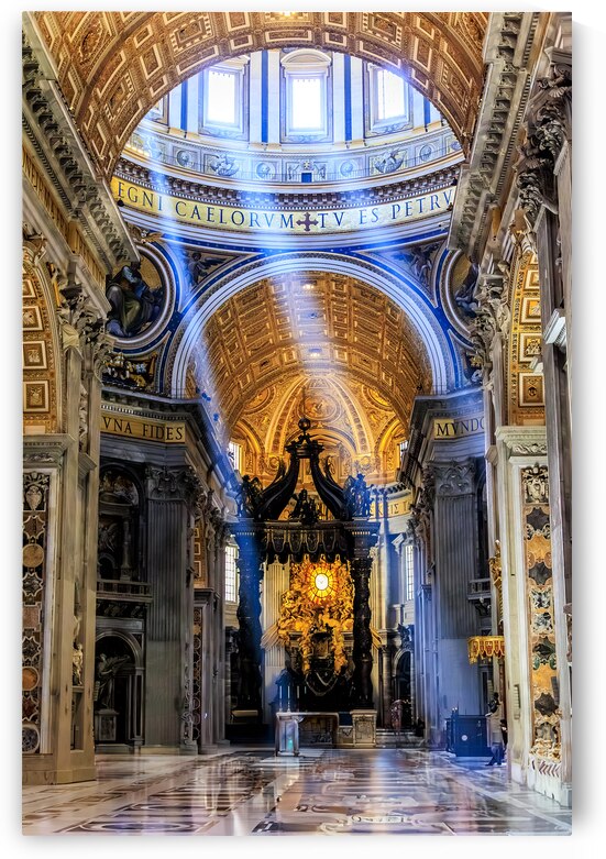 Rome ST Peters Basilical by Tono Chavez