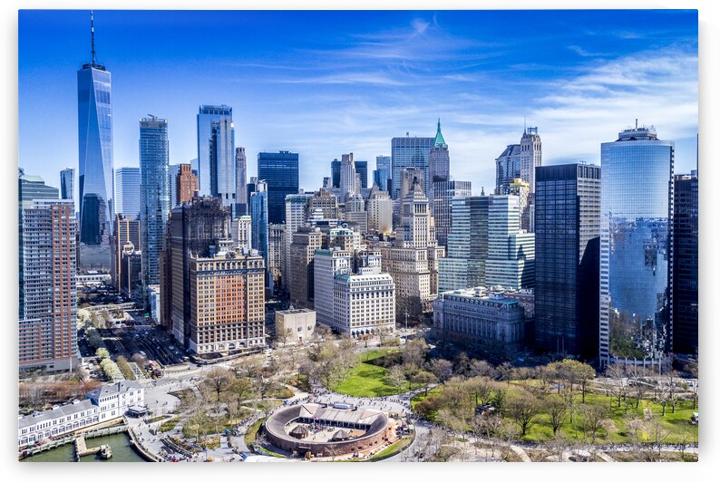 New York Battery Park by Tono Chavez