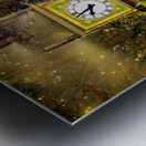 Vancouver Steam Clock Metal print