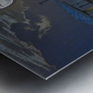 Strawberry moon Dania Beach Metal print