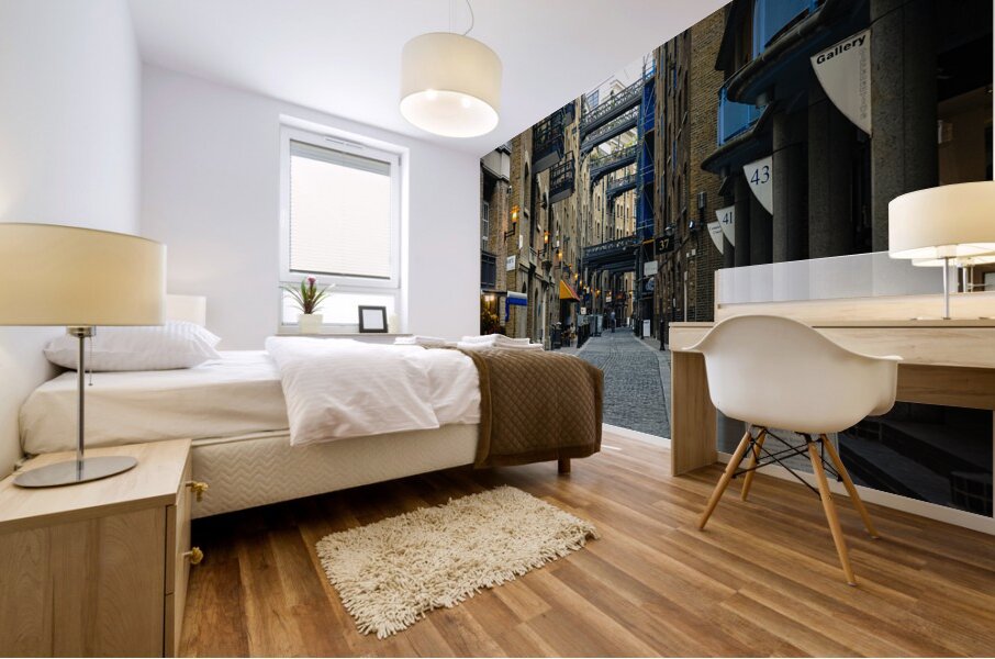 London aisle Mural print