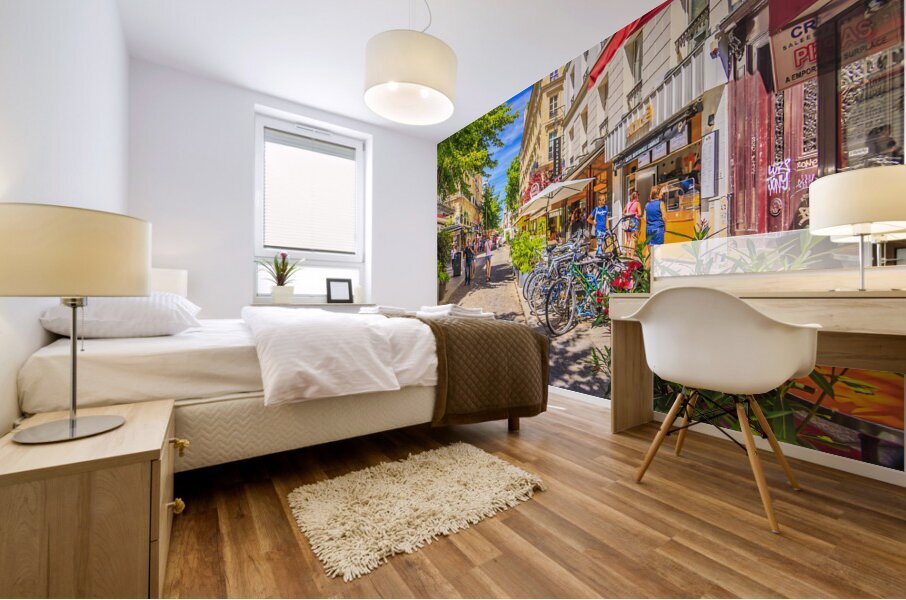 Paris Street Mural print