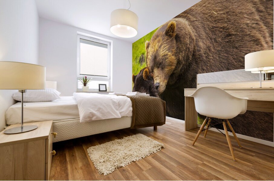 Alaska Bears Mural print