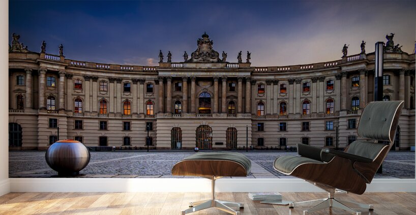 Berlin Humboldt University Wall Murals