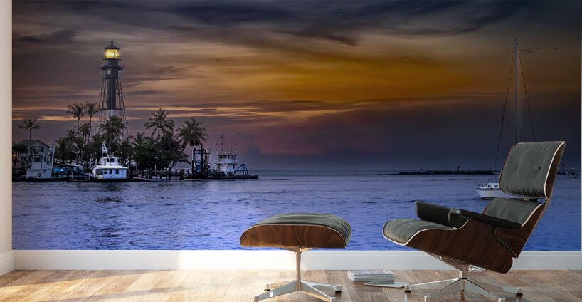 Deerfield Lighthouse Wall Murals