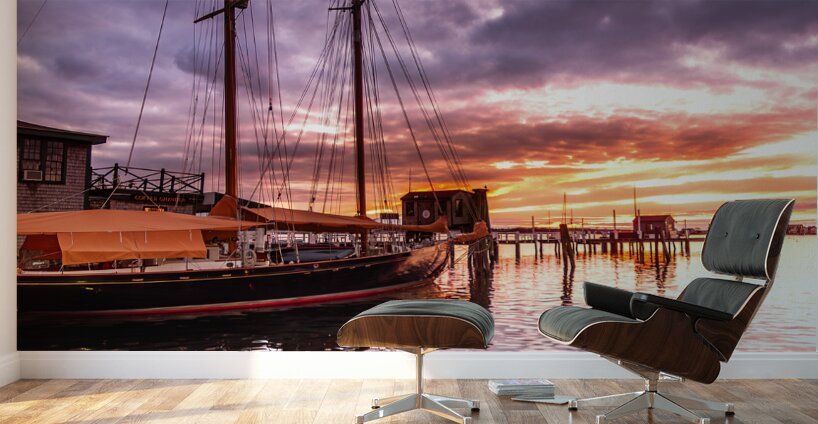 Boston Harbor Wall Murals