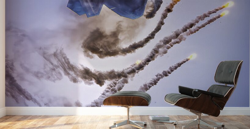 AirShow F22 AE2A5118 Wall Murals