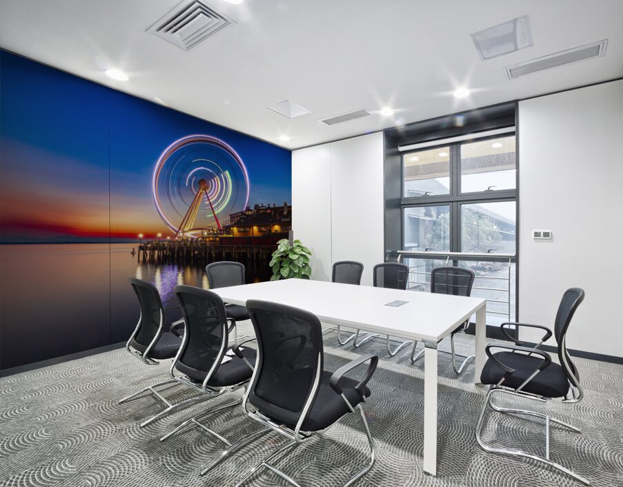 Seattle Great Wheel Wall Printing