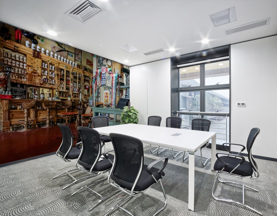 Queretaro Cantina Wall Printing