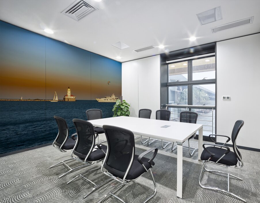 Chicago Sunset Wall Printing