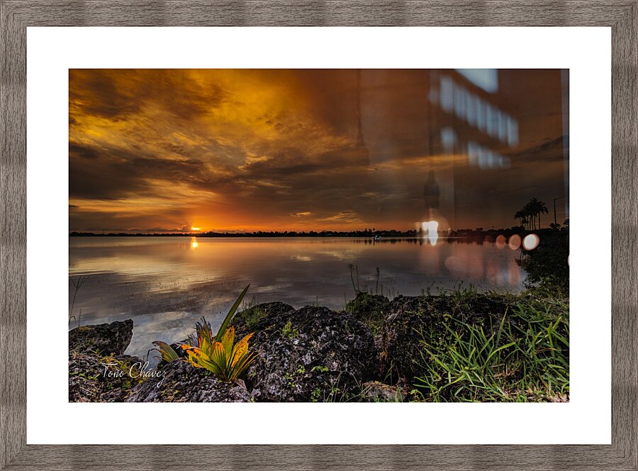 Sunset 2 Picture Frame print