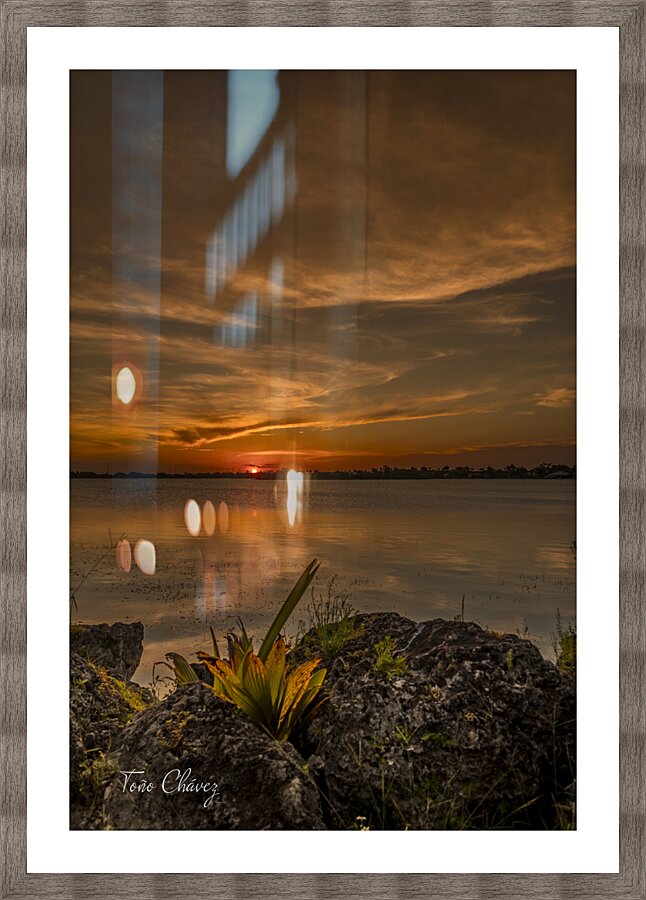 Sunset 13 Picture Frame print