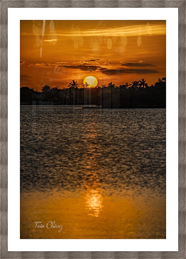Sunset 11 Picture Frame print