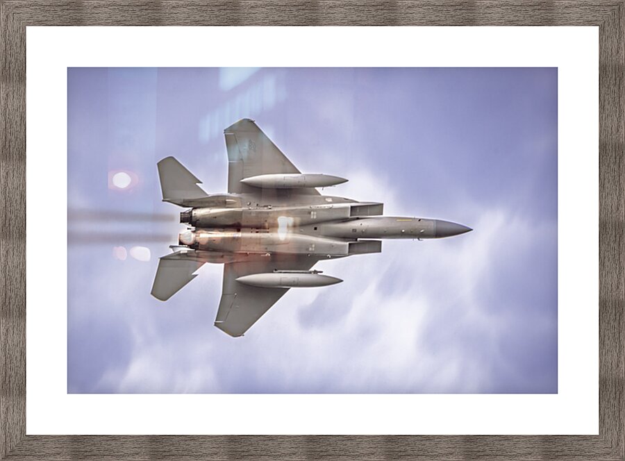 AirShow F15 AE2A2851 Picture Frame print