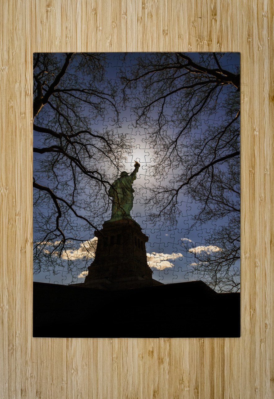 New York Statue of Liberty Tono Chavez Puzzle printing