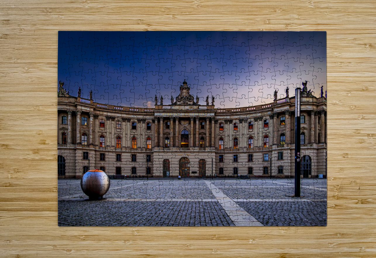 Berlin Humboldt University Tono Chavez Puzzle printing