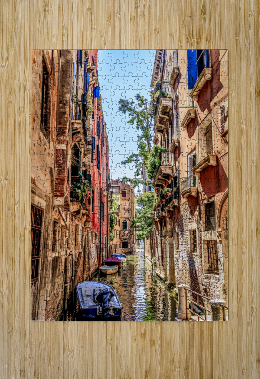 Venice Canal Tono Chavez Puzzle printing