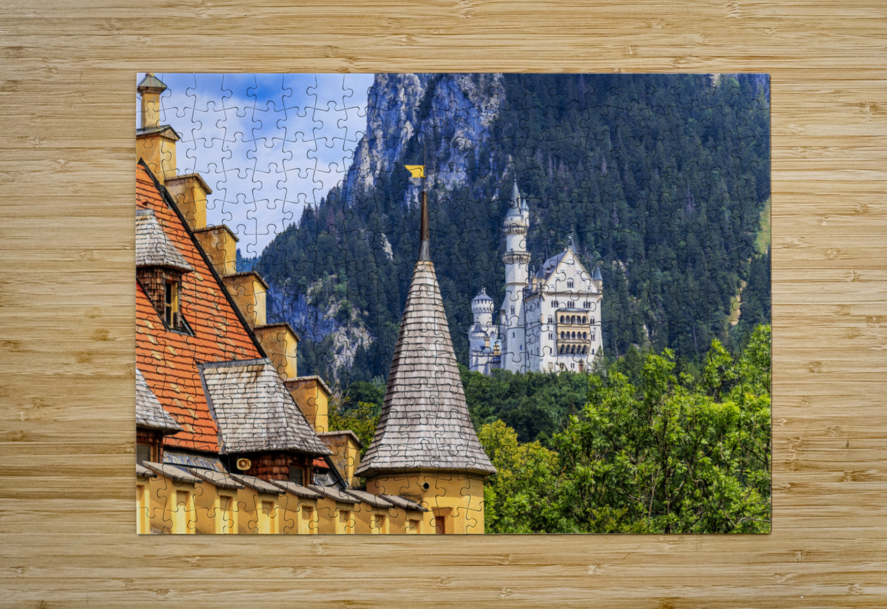 Munich Neuschwanstein Castle Tono Chavez Puzzle printing